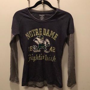 Notre Dame long sleeve shirt